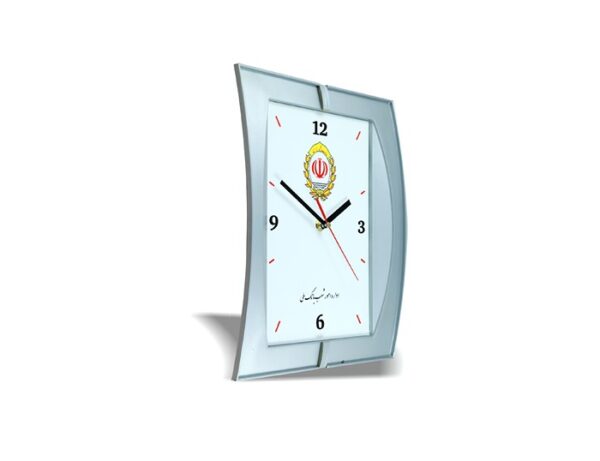 ساعت دیواری تبلیغاتی نگین